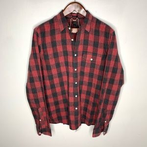 J.Crew Slim Fit Buffalo Check Plaid Button Up
